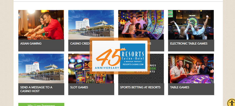 How to receive the Resorts Casino welcome bonus